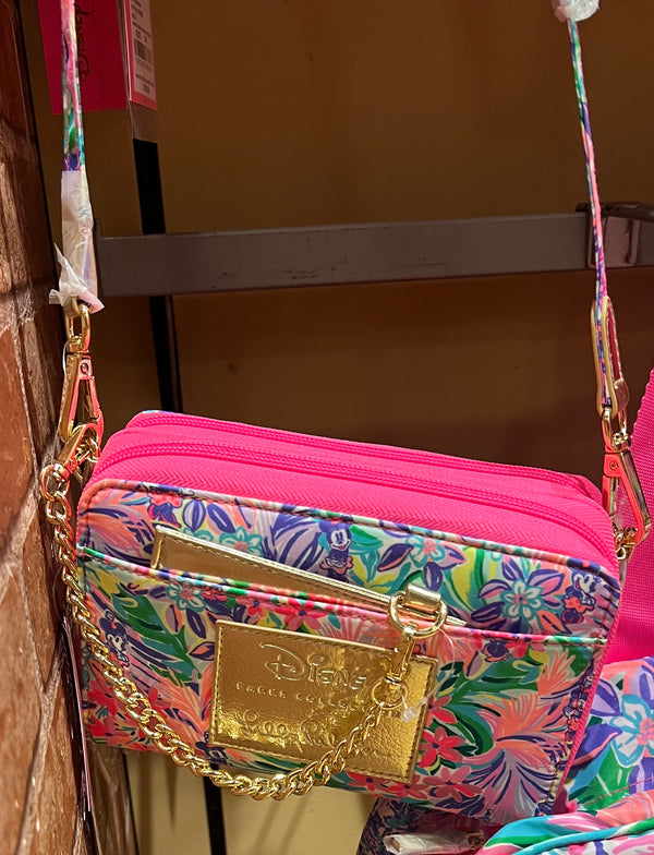 Disney Lilly Pulitzer Bag - Lilly Loves Disney - Minnie And Daisy Crossbody Purse – Image 1 | HappilyShoppe