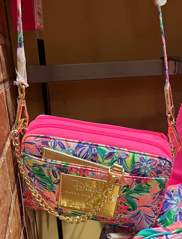 Disney Lilly Pulitzer Bag - Lilly Loves Disney - Minnie And Daisy Crossbody Purse – Image 1 | HappilyShoppe