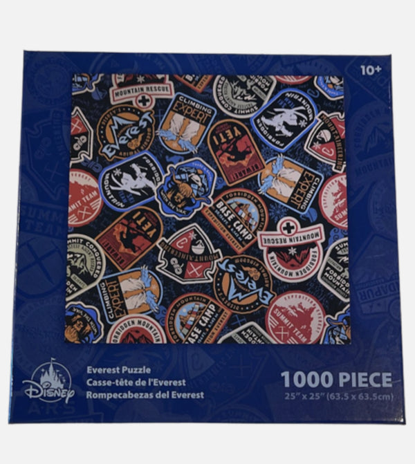 Disney Puzzle - Expedition Everest Patches 1000 Pieces