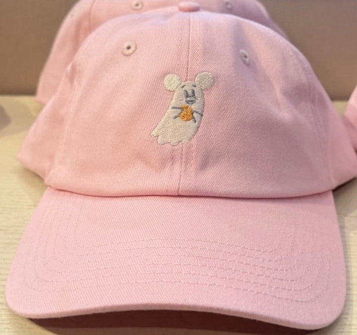 Disney Baseball Cap - Halloween Pink Minnie Ghost – Image 1 | HappilyShoppe