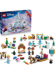 LEGO Disney Frozen Advent Calendar 2025 Kids Toy - Holiday Countdown Playset for Boys & Girls, Ages 5+ - Ana & Elsa Minidolls & Buildable Surprises - Disney Princess