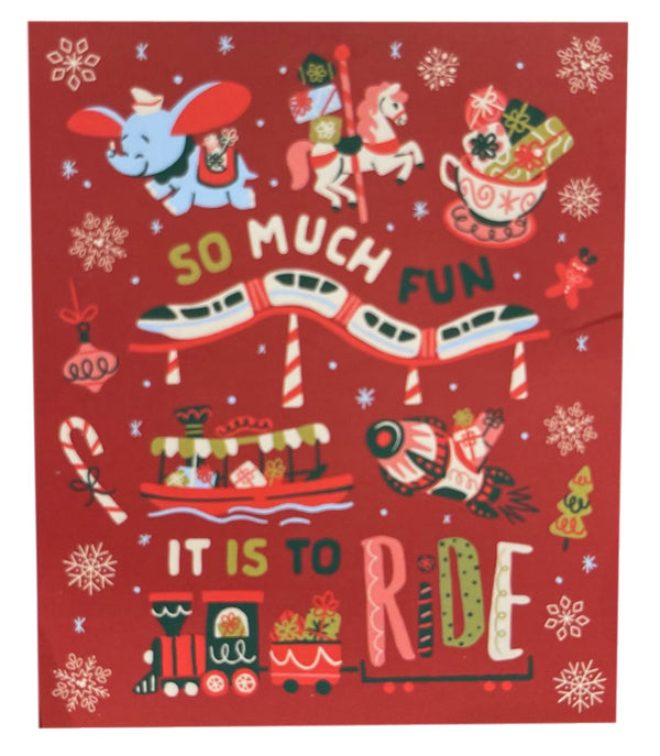 Disney Mickey Mouse Christmas Holiday Fleece Blanket Throw 50x60” – Image 1 | HappilyShoppe