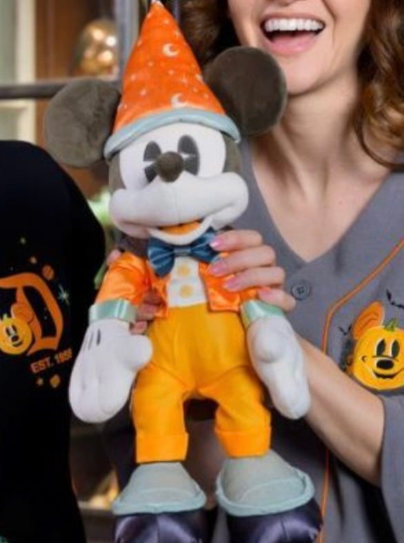 Disney Plush - Halloween Mickey Mouse Wizard