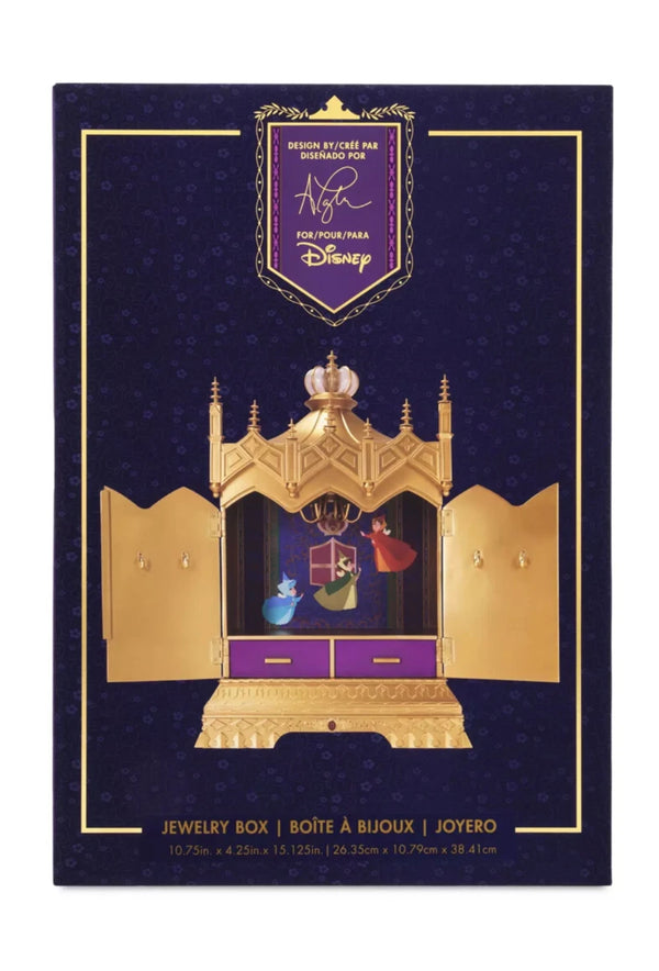 Disney Parks Sleeping Beauty Jewelry Box By Ashley Taylor
