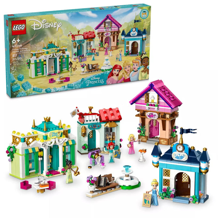 LEGO Disney Princess: Disney Princess Market Adventure Toy Set 43246 – Image 1 | HappilyShoppe