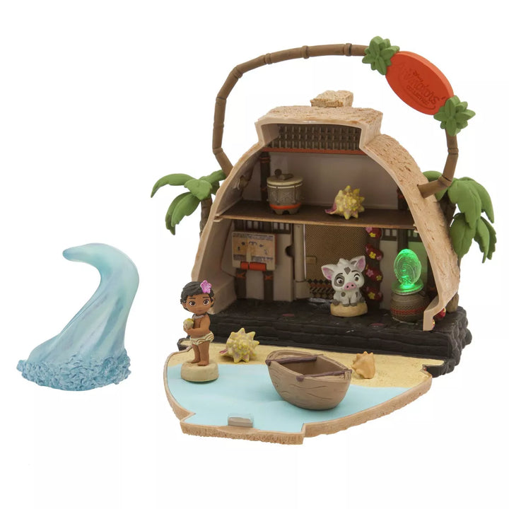 Disney Parks Animators' Collection Micro Playset - Moana 8 Piece Set – Image 3 | HappilyShoppe
