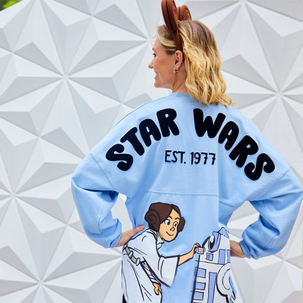 Disney Princess Leia and R2-D2 Droid Spirit Jersey for Adults – Star Wars XS-XXL – Image 3 | HappilyShoppe