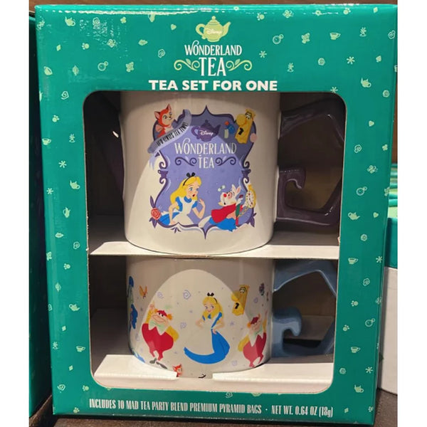 Disney Parks Alice Wonderland Tea Set For One Mug / Tea