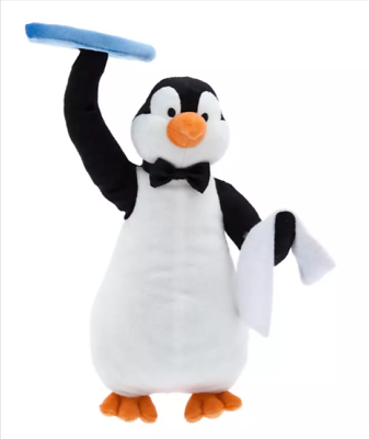 Disney Mary Poppins - Penguin Waiter 60th Anniversary Medium Soft Plush Toy