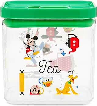 Disney Tea Storage Container - Mickey and Friends