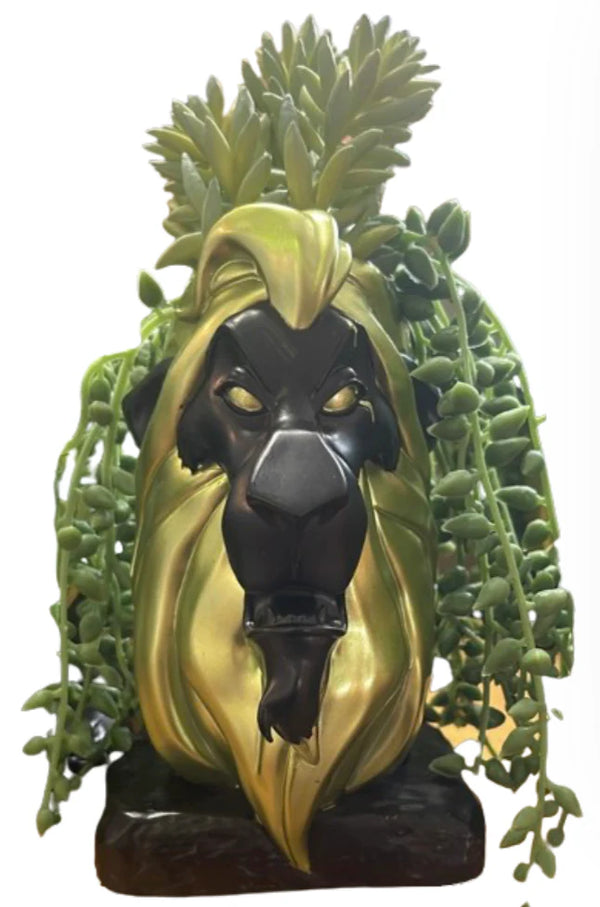 Disney Parks The Lion King Scar Succulent Planter