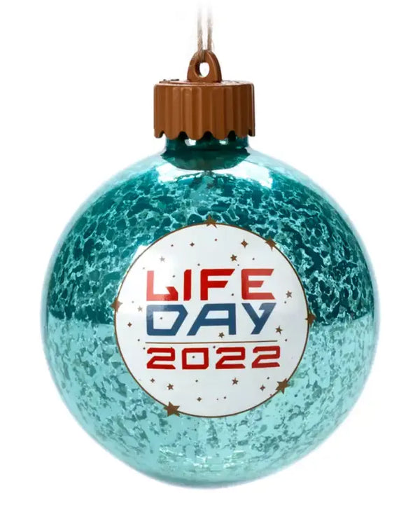Disney Star Wars LIFE DAY 2022 Light-Up Orb Holiday Christmas Ornament