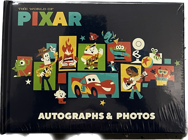 Disney The World of Pixar Autographs and Photos