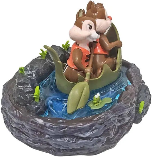 Disney Figure Fort Wilderness Resort Chip 'N Dale Canoeing Figurine – Image 3 | HappilyShoppe