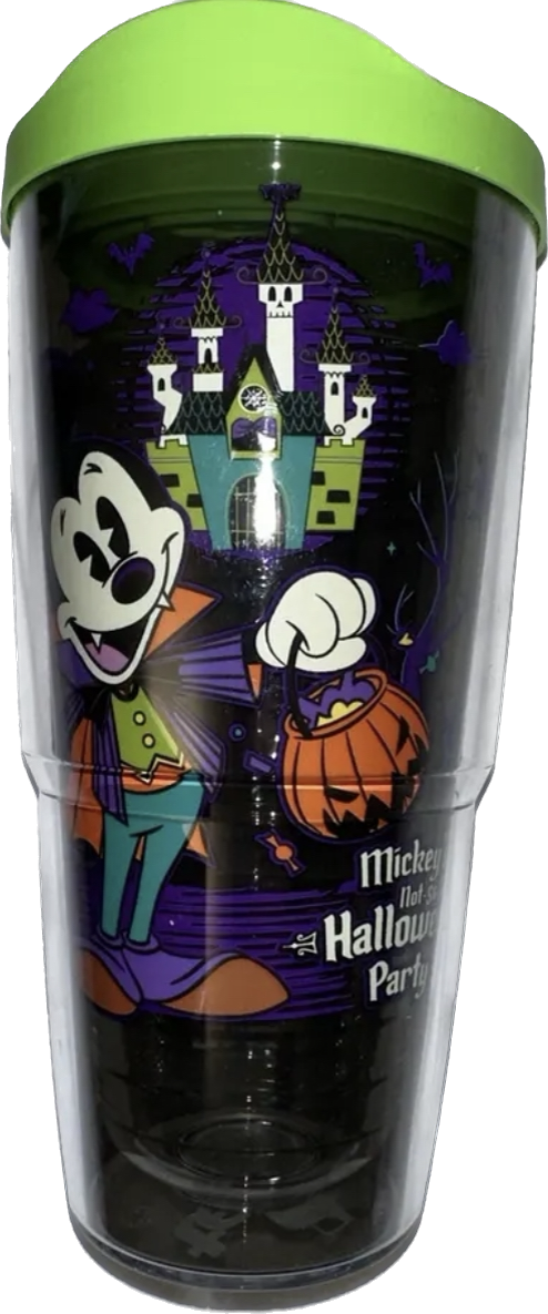 Disney Mickey’s Not So Scary Halloween Party Vampire 24oz Tervis Tumbler