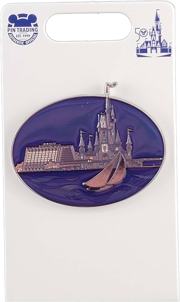 2021 Disney World Parks 50th Vault Vintage Bay Lake Castle Contemporary Pin