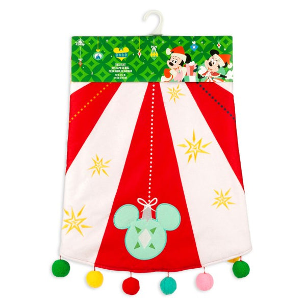 Disney Parks Christmas Tree Skirt Classics Mickey Mouse Icon Ornaments