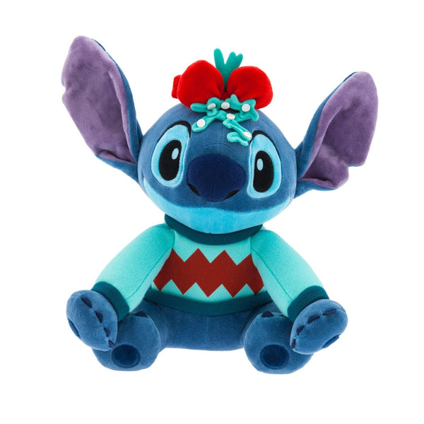 Disney Parks Lilo & Stitch Holiday Plush Christmas Stitch 14-Inch