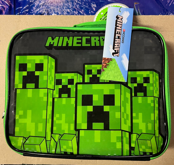 Bioworld Minecraft Creeper Insulated Kids Lunchbox – Image 1 | HappilyShoppe
