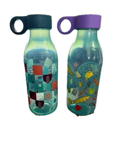 Disney Food And Wine Festival Hide And Squeak Completer Prize Water Bottles 2-Pack Remy & Figment
