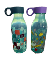 Disney Food And Wine Festival Hide And Squeak Completer Prize Water Bottles 2-Pack Remy & Figment