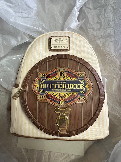 Loungefly Harry Potter Butterbeer Scented Mini Backpack