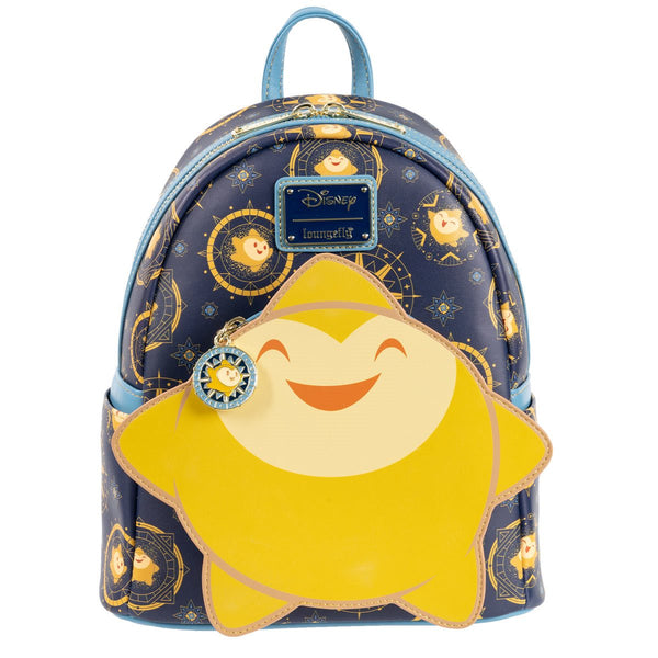 Loungefly Disney Wish Star Glow-in-the-Dark Mini Backpack
