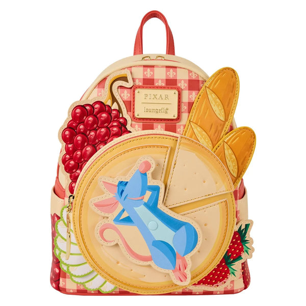 Loungefly Disney Ratatouille Food Spread Scented Mini Backpack