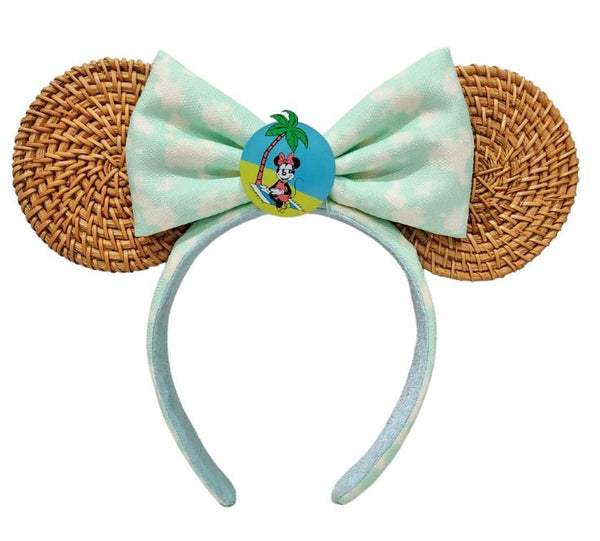 Disney Minnie Ears Headband - Minnie at the Beach – Image 1 | HappilyShoppe