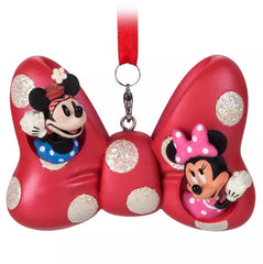 Disney Sketchbook Christmas Ornament - Minnie Mouse Pink Bow