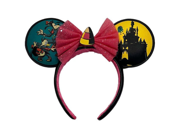 Disney Minnie Mouse Vacation Club Happy Halloween DVC Ears Headband