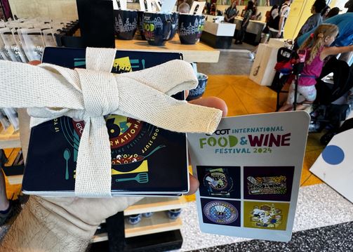 Disney Parks 2024 Epcot Food and Wine Festival Coaster Set of 4 – Image 2 | HappilyShoppe