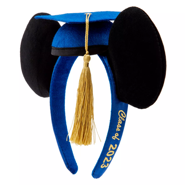 Disney Ear Headband Mickey Mouse Graduation Class Of 2023 Ears