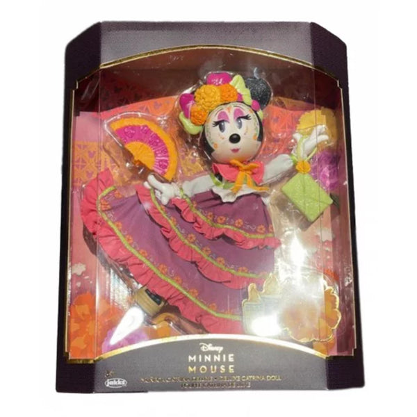Disney Parks Epcot Mexico Minnie Mouse Deluxe Catrina Doll