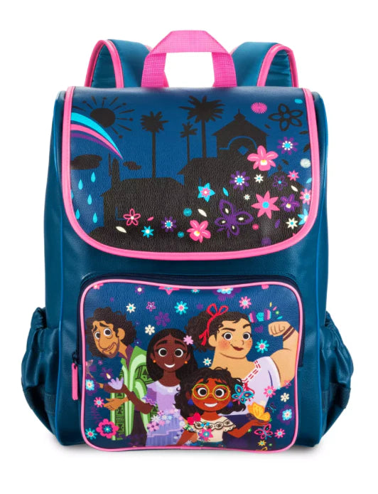 Disney Parks Encanto Madrigal Family Colorful Backpack 16"