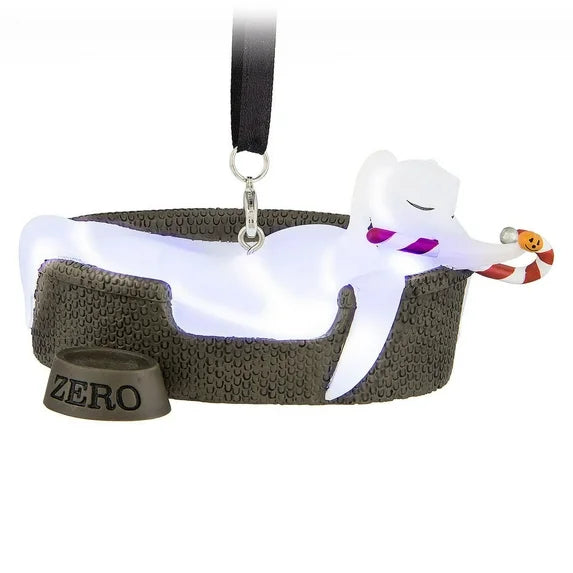Disney Parks Nightmare Before Christmas Zero Light Up Ornament – Image 2 | HappilyShoppe