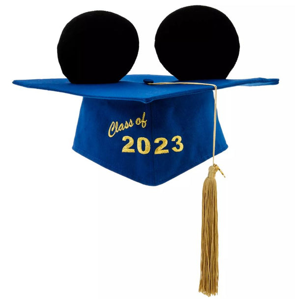 Disney Parks Mickey Ear Hat Graduation Cap Class Of 2023 Classic Mortarboard