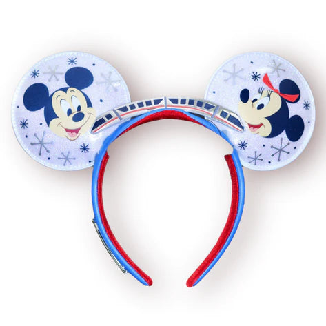 Loungefly Disney Contemporary Resort 50th Anniversary Monorail Ears Headband