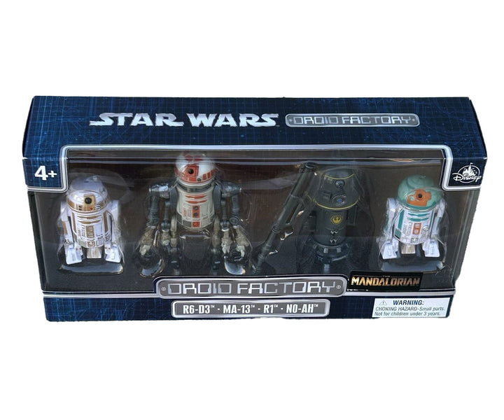 Disney Droid Factory Depot Mandalorian Droids 6-D3, MA-13, R1 & N0-AH – Image 3 | HappilyShoppe