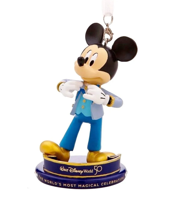 Mickey Mouse Christmas Ornament – Walt Disney World 50th Anniversary