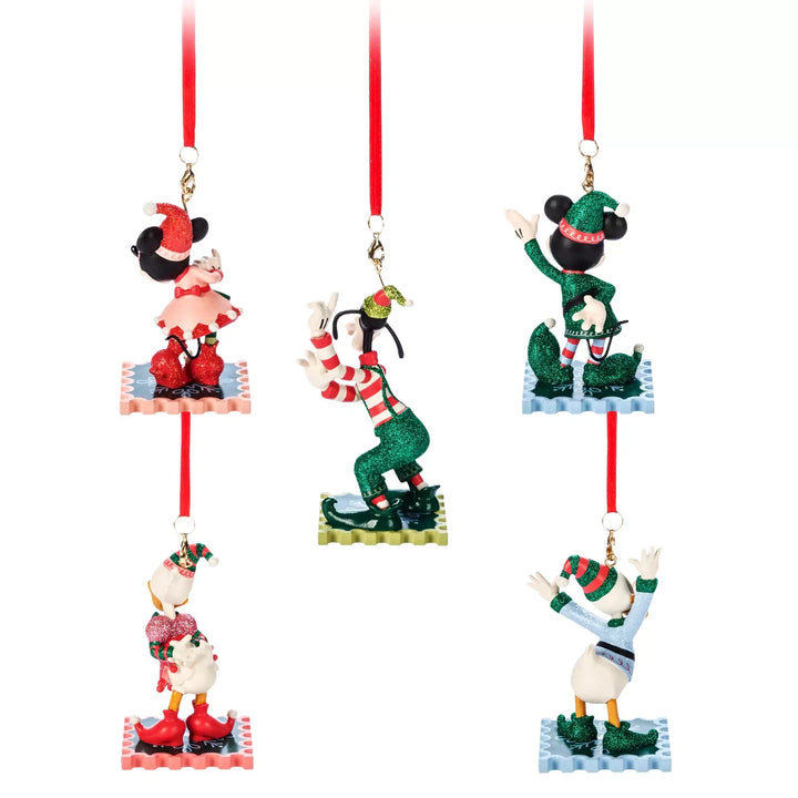 Disney Parks Making Christmas Magical Sketchbook Ornaments Set of 5 – Image 4 | HappilyShoppe