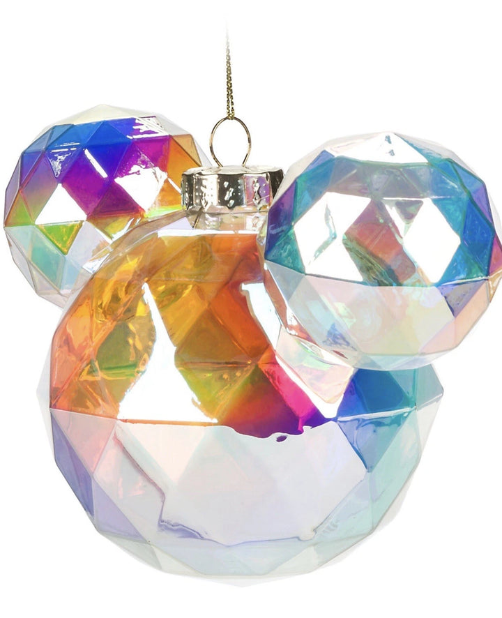 Disney Parks Mickey Mouse Icon Glass Ornament - Geodesic – Image 2 | HappilyShoppe