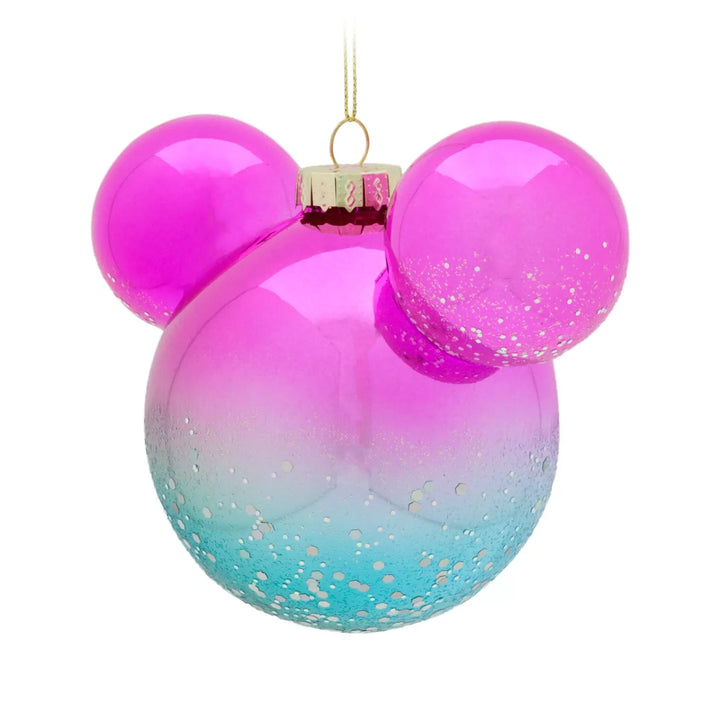 Disney Parks Mickey Mouse Icon Glass Ball Sketchbook Ornament Ombre – Image 2 | HappilyShoppe