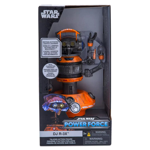 Star Wars DJ R-3X Droid Talking Action Figure Power Force Disney Parks – Image 1 | HappilyShoppe
