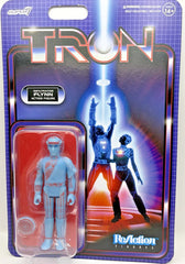 Super7 ReAction Tron Flynn 3.75" Action Figure Disney Parks