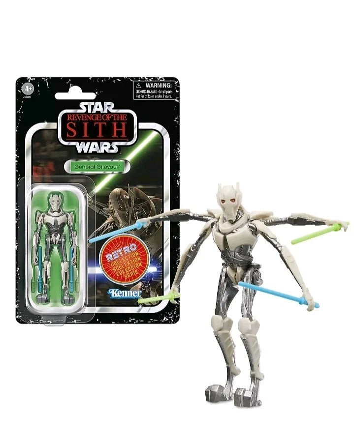 Disney Parks Action Figures 2024 Star Wars 6-Pack Retro Collection Episode 2 & 3 – Image 4 | HappilyShoppe