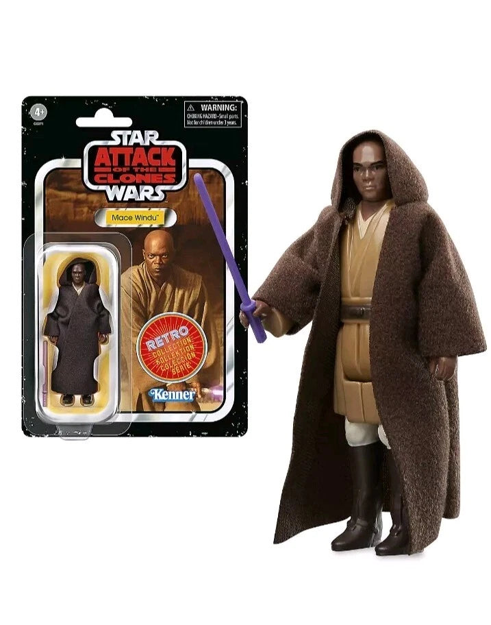 Disney Parks Action Figures 2024 Star Wars 6-Pack Retro Collection Episode 2 & 3 – Image 5 | HappilyShoppe