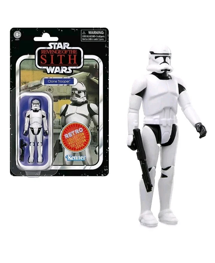 Disney Parks Action Figures 2024 Star Wars 6-Pack Retro Collection Episode 2 & 3 – Image 8 | HappilyShoppe