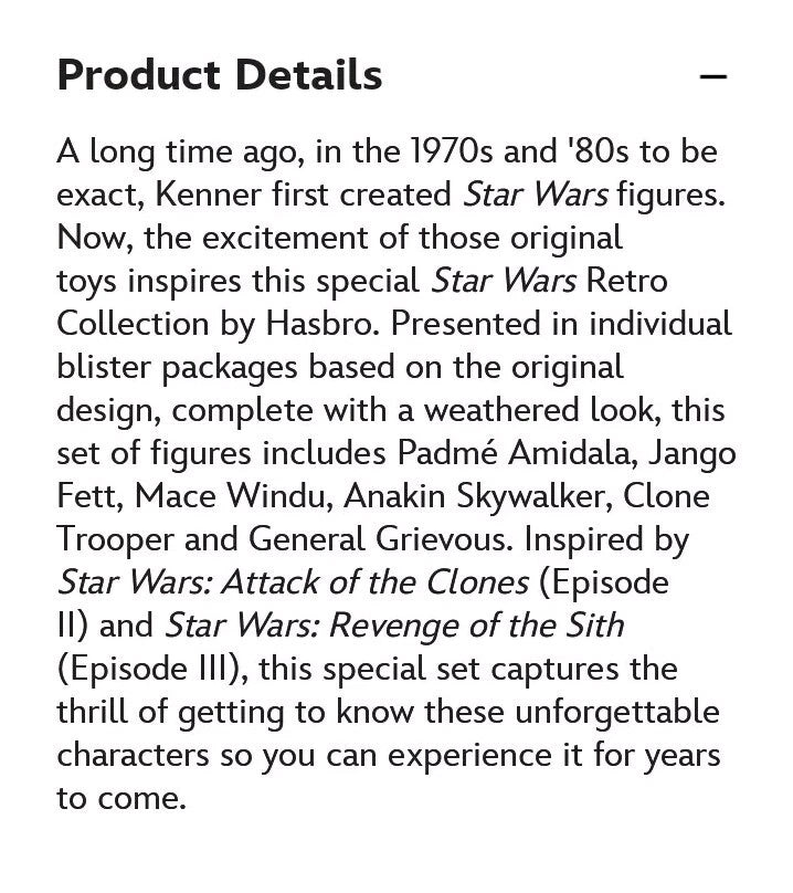 Disney Parks Action Figures 2024 Star Wars 6-Pack Retro Collection Episode 2 & 3 – Image 11 | HappilyShoppe