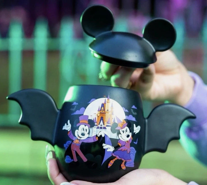 2025 Disney Parks Mickeys Not So Scary Halloween Party Bat Coffee Mug – Image 3 | HappilyShoppe